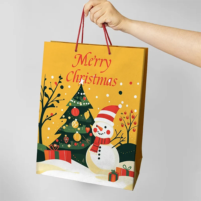 Borsa della spesa di Natale