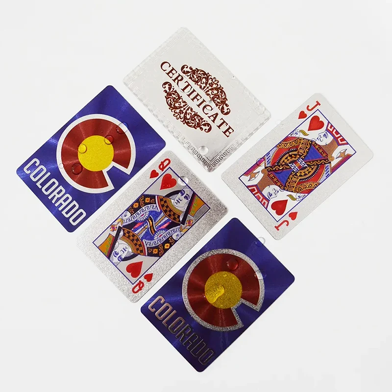 Carte da poker Foil Fusion