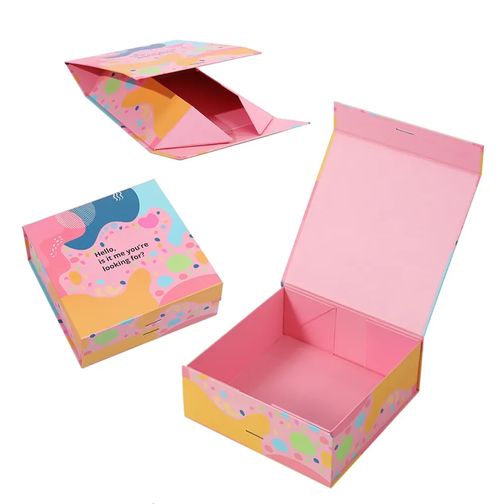 Scatola regalo di lusso in cartone con chiusura magnetica