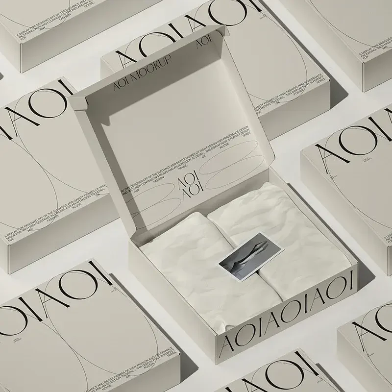 Scatola postale ondulata per spedizione di bottiglie di profumo