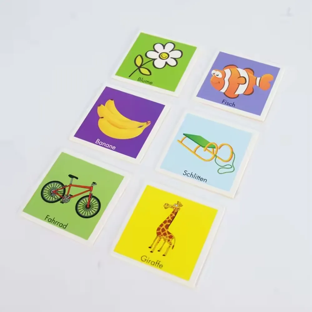 Carte puzzle per giochi per bambini