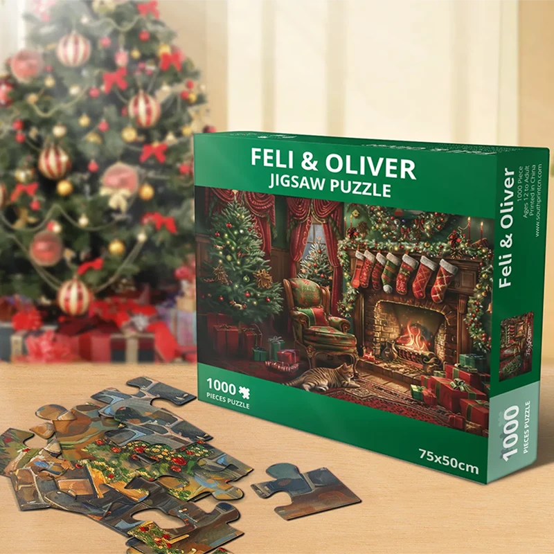 Puzzle della magia dell'inverno